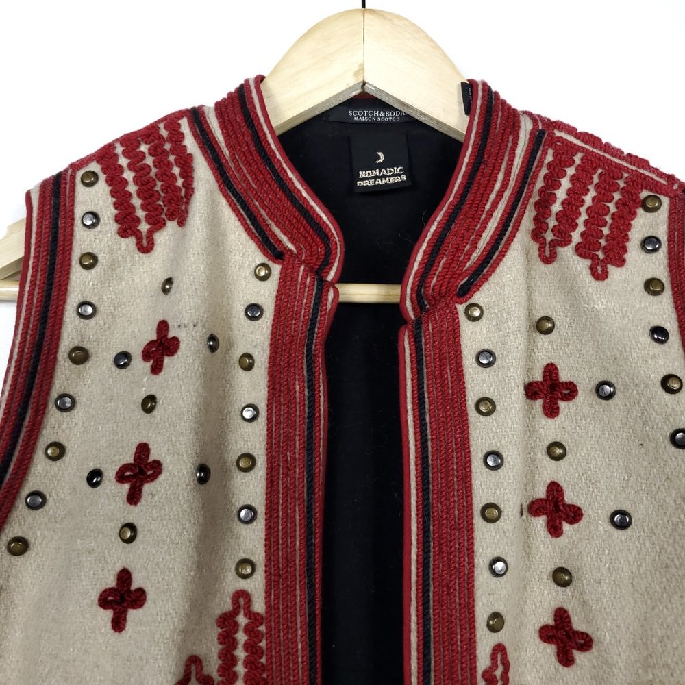 Scotch & Soda Nomadic Dreams Embroidered Vest - Picture 2 of 10